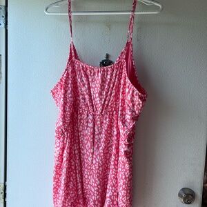 Pink Lily Romper
